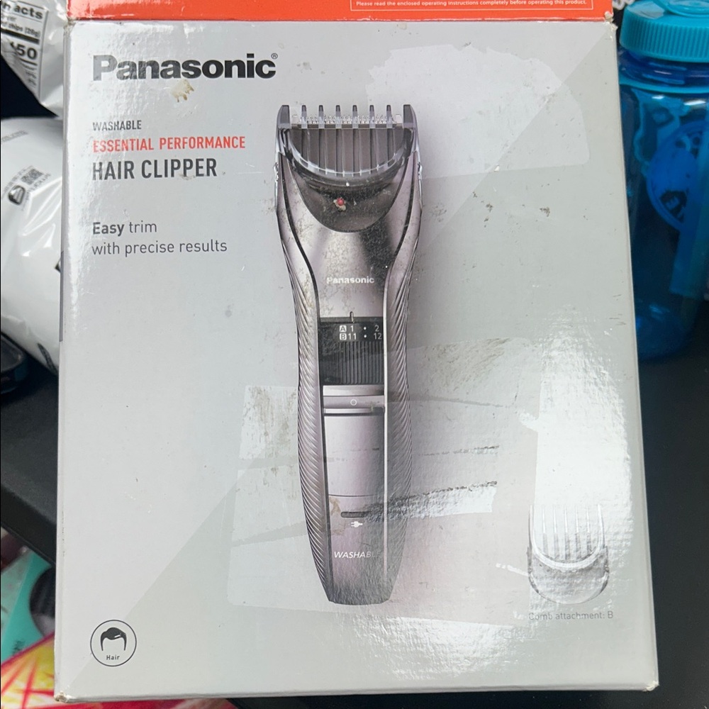 Panasonic ER-GC51 Rechargeable Gray Hair Clipper.
